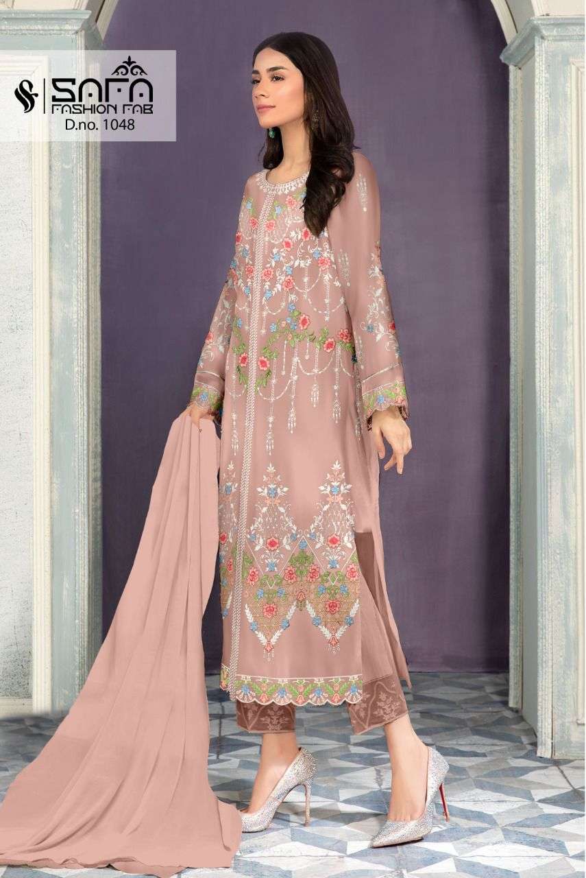 safa fashion 1048 series pakistani designer suits wholesale price surat