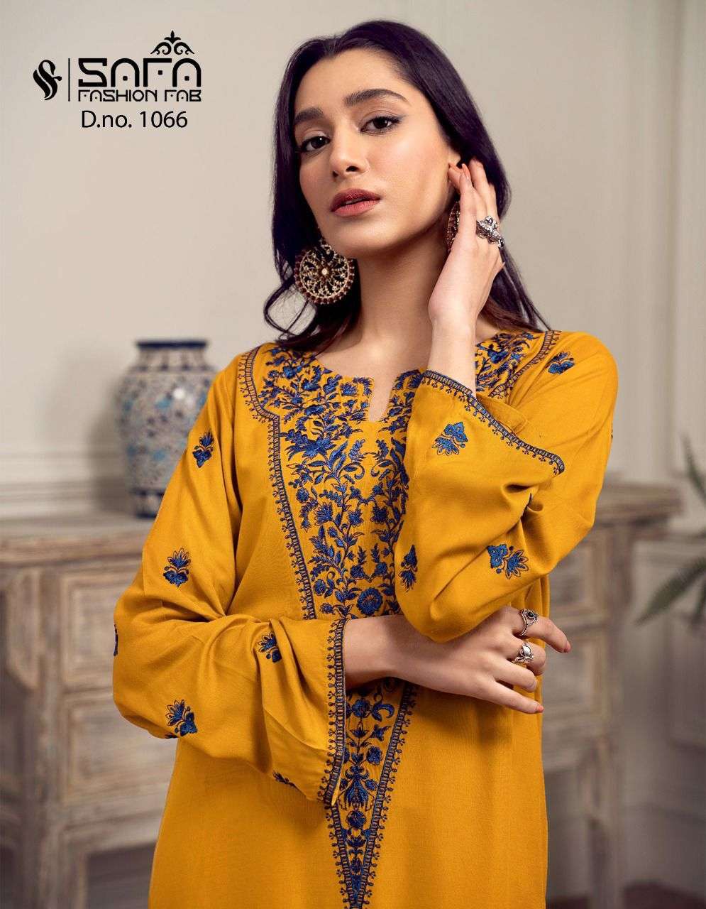 safa fashion fab 1066 designer ready made georgette salwar suits online wholesaler surat 