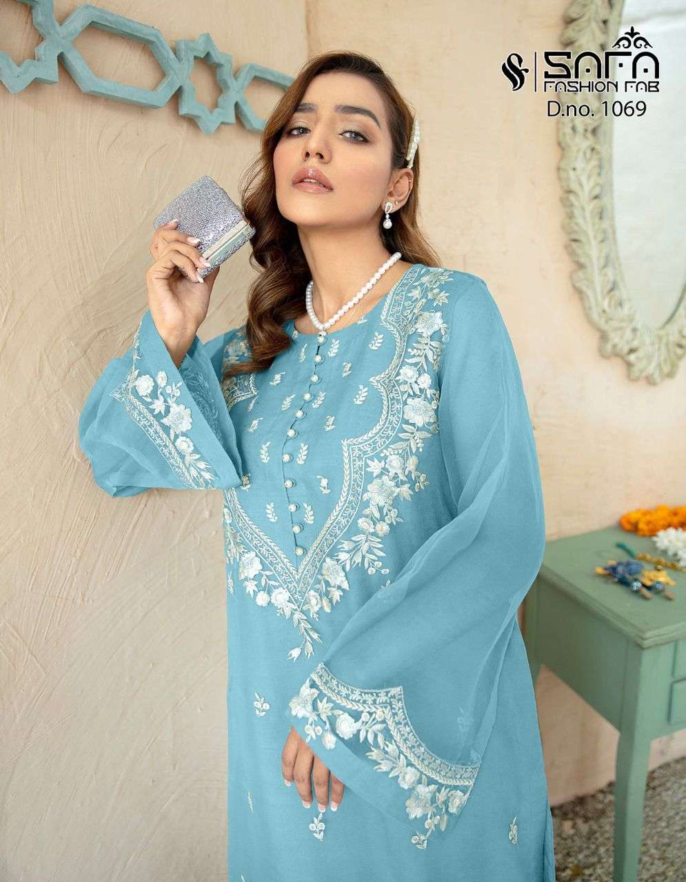 safa fashion fab 1069 colour series designer pakistani suits buy online dealer wholesale price 