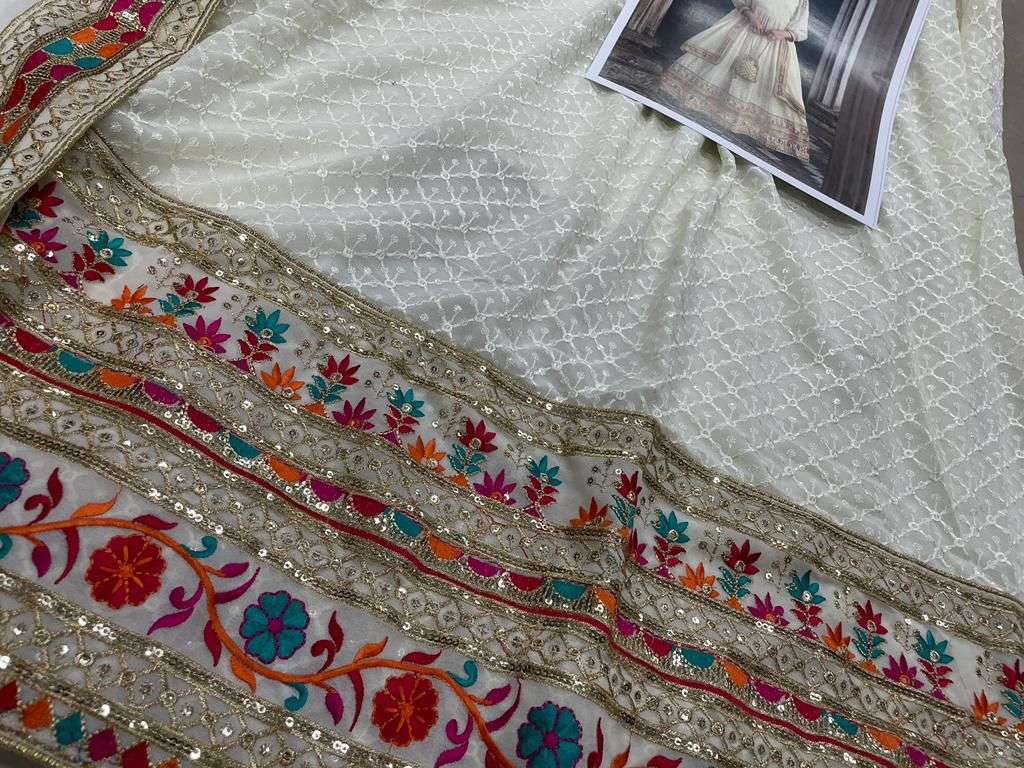 senhora 2057 real georgette party wear anarkali salwar kameez wholesale price 