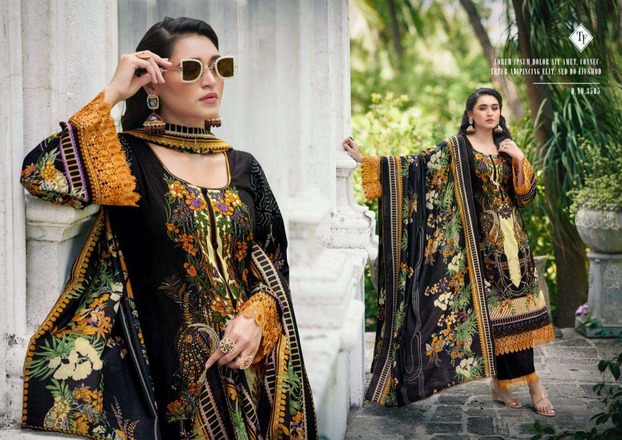tanishk fashin mehnoor cotton pakistani designer salwar kameez online dealer surat