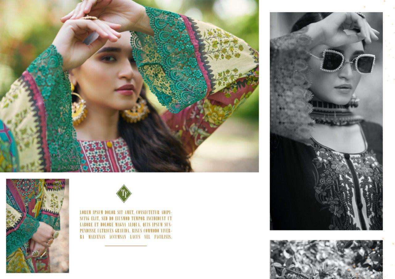 tanishk fashion mehnoor cotton designer chiffon dupatta catalogue online seller surat 