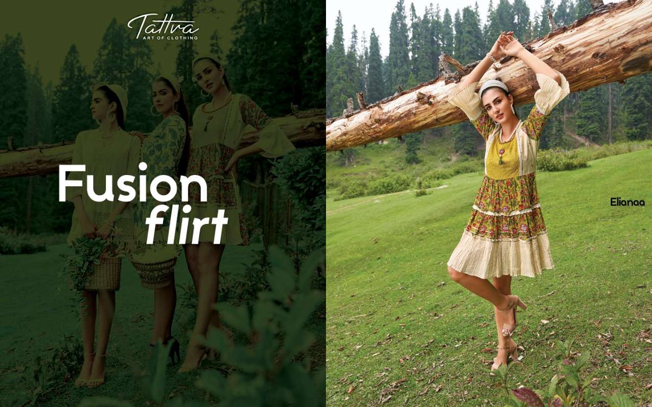 tattva fusion flirt premium soft cotton salwar kameez wholesale price 