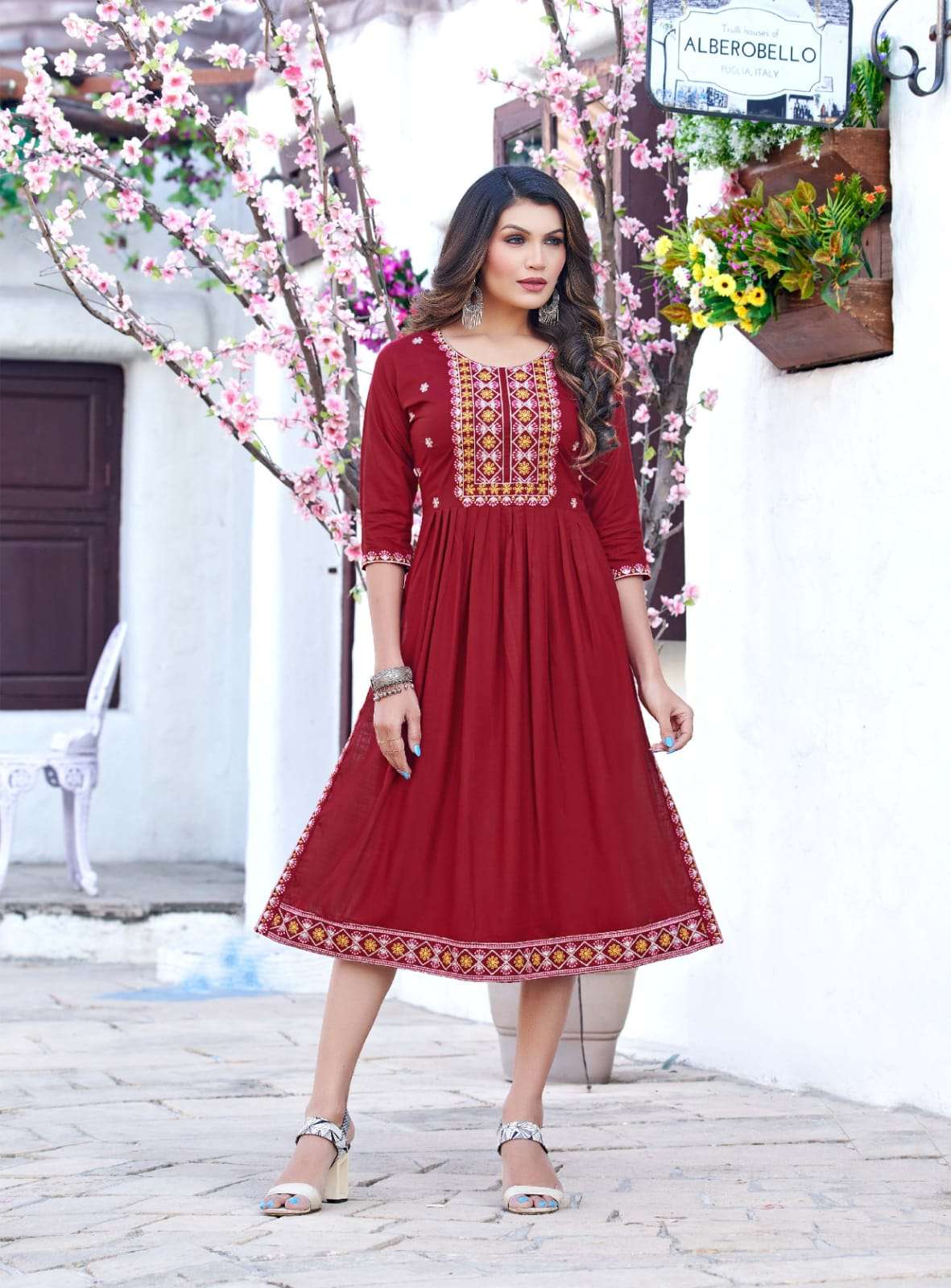  tips & tops nyra fancy designer kurti catalogue new collection
