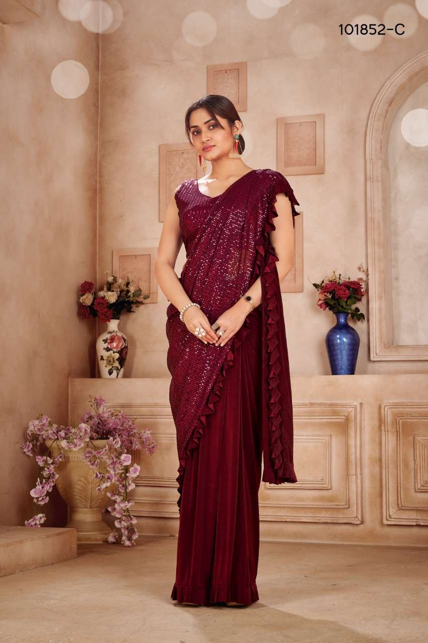 amoha trendz 101852 series stylish look designer saree collection 2022 