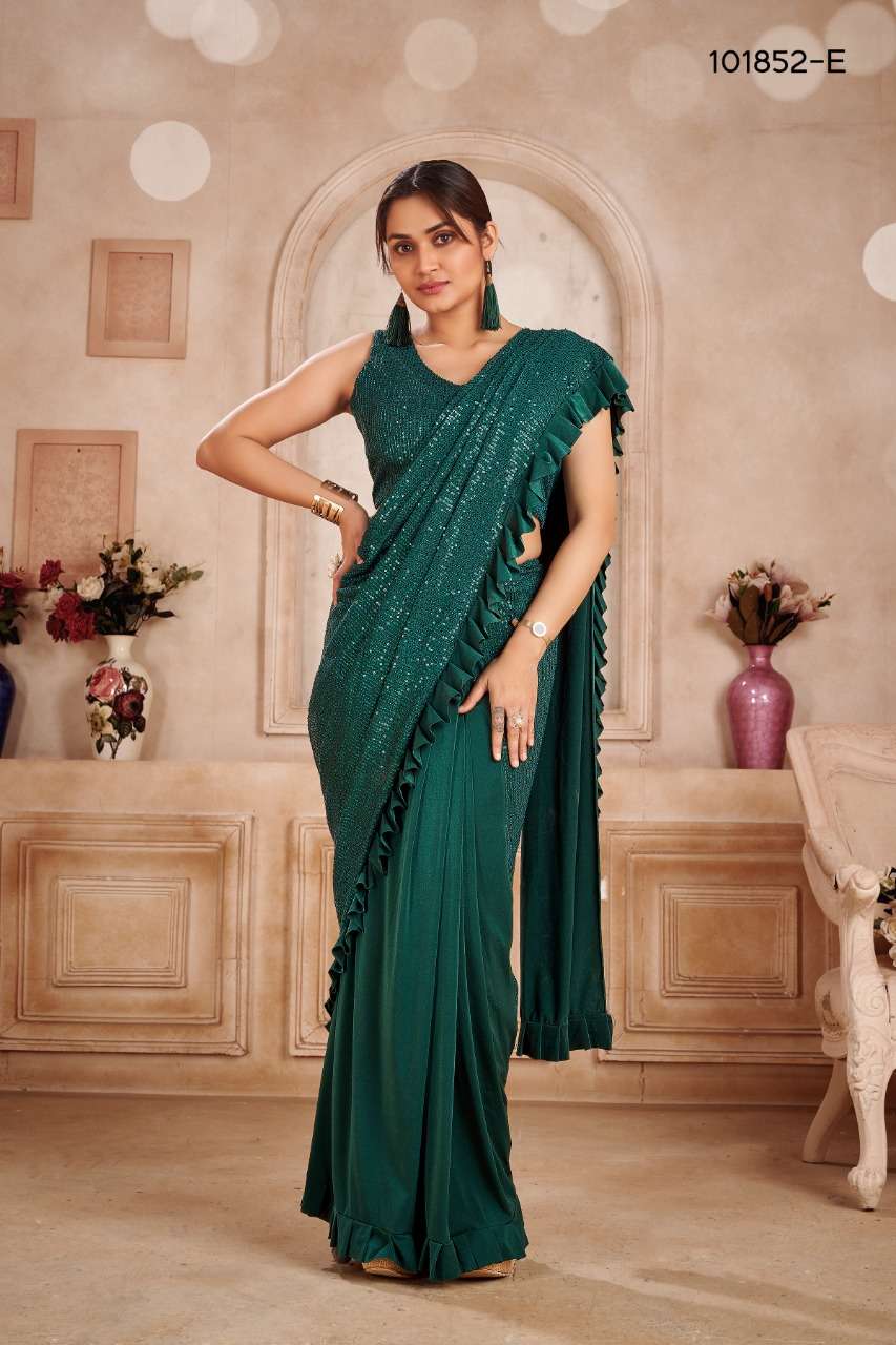 amoha trendz 101852 series stylish look designer saree collection 2022 