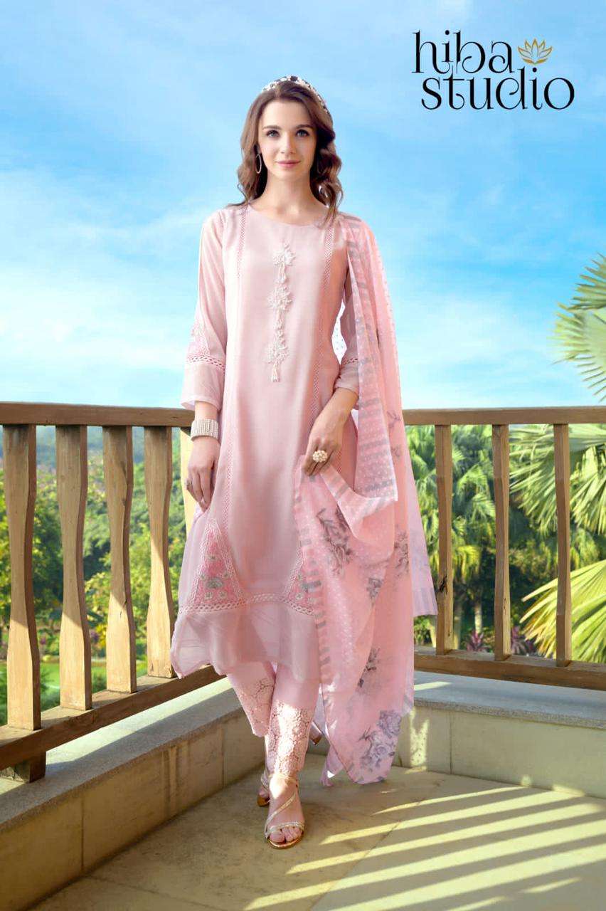 hiba studio lpc-56 readymade designer pakistani salwar suits wholesale price surat