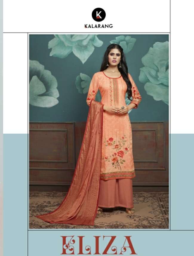 kalarang eliza 1461-1464 series unstitched designer salwar kameez new pattern 
