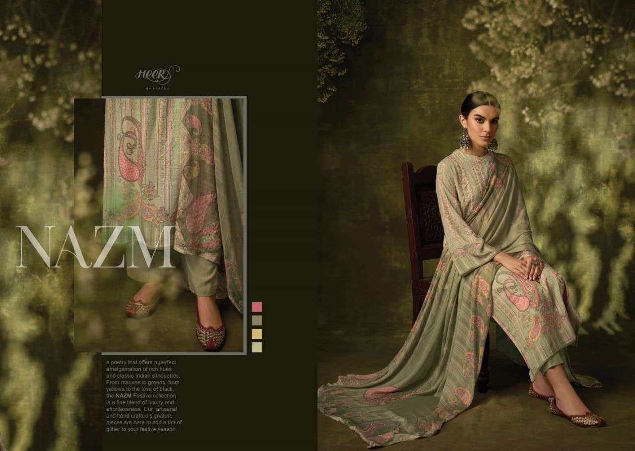kimora heer collection nazm 8831-8838 series heavy look designer salwar kameez new catalogue 