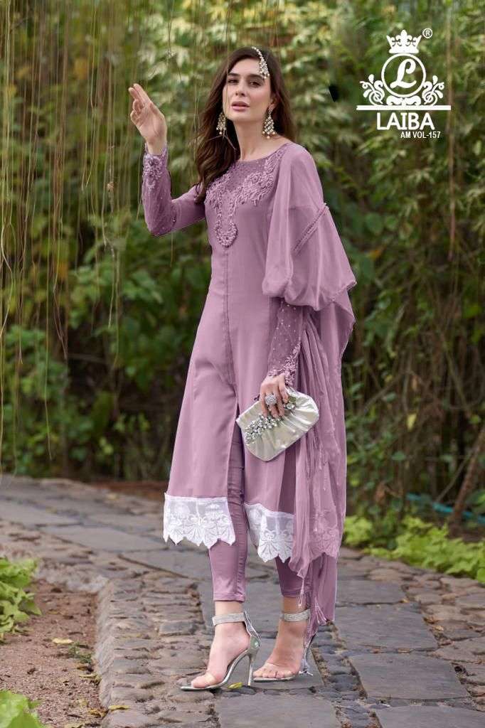 laiba am vol-157 exclusive designer readymade pakistani suits collection 