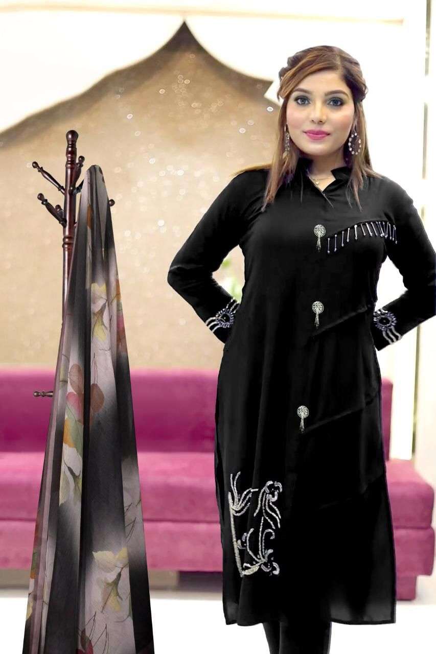 naimat fashion studio 1044 pure geogette readymade pakistani suits wholesale price 