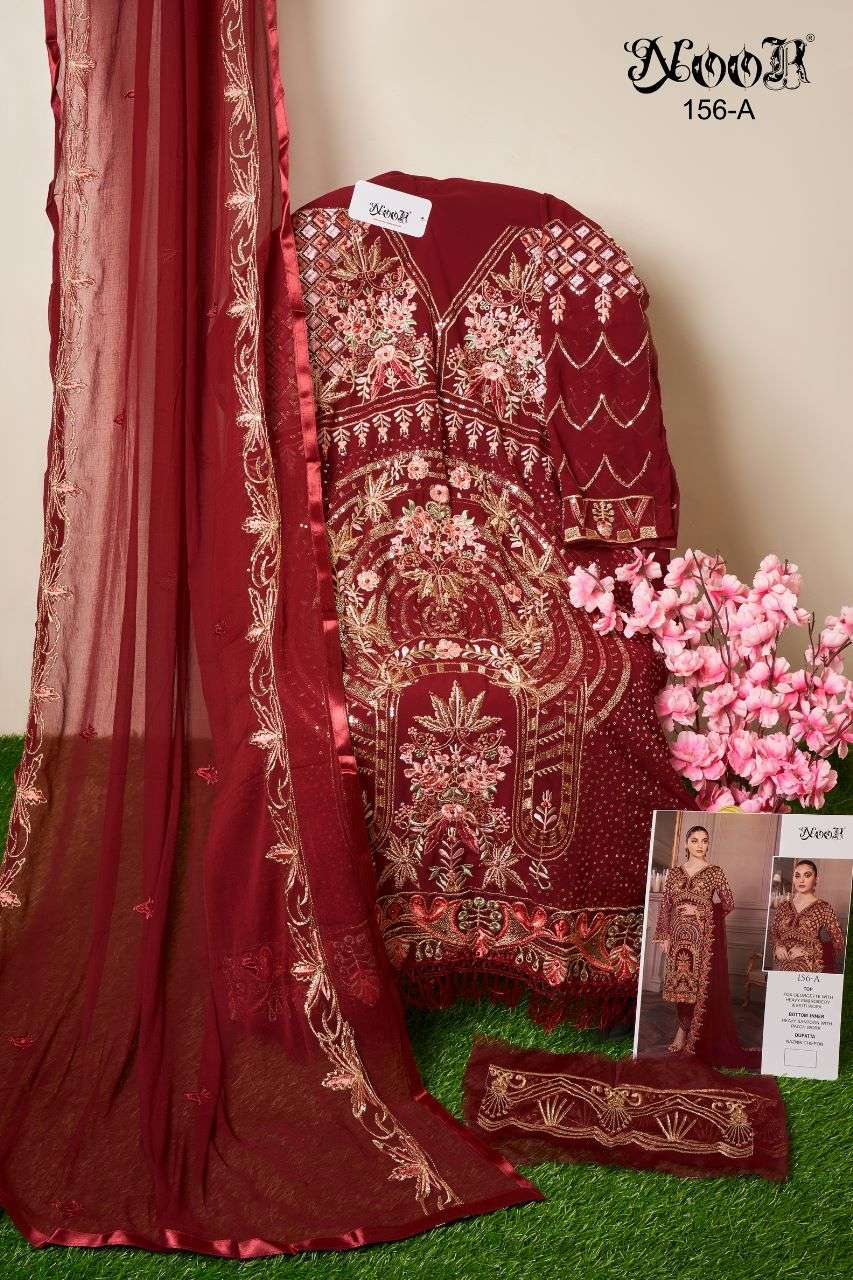 noor 156 exclusive designer salwar kameez pakistani suits wholesaler surat