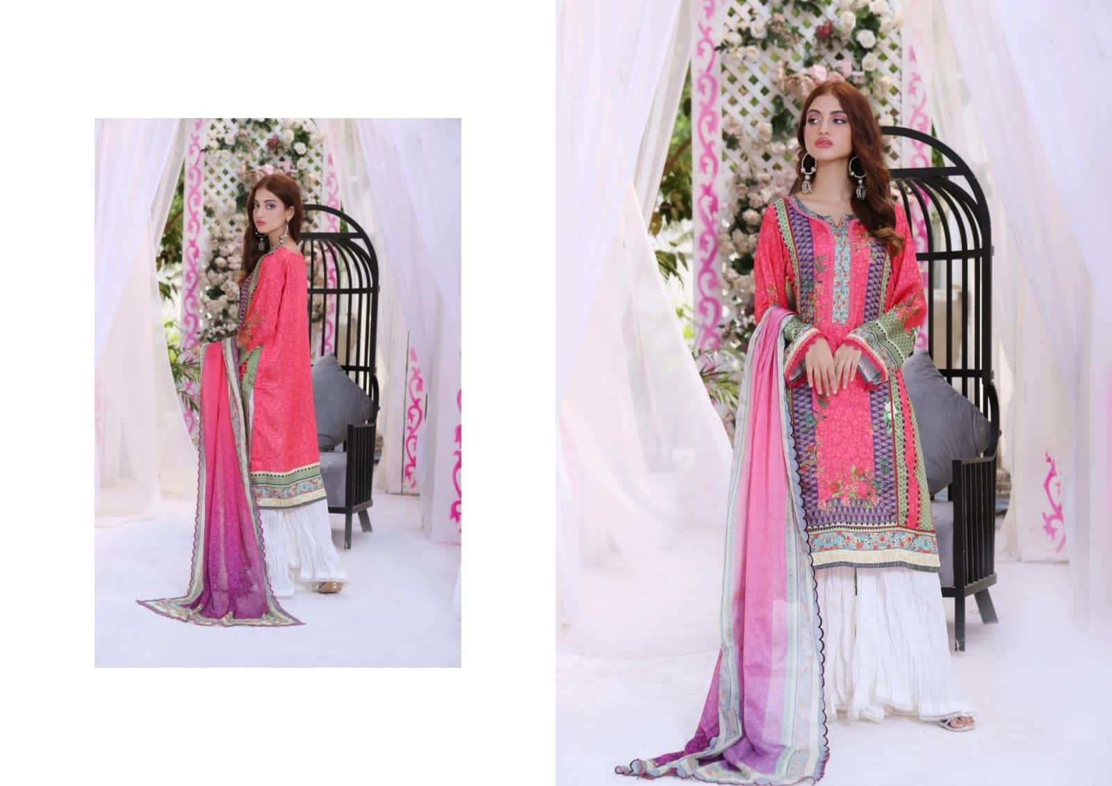 regalia ravishing charmuse silk vol-2 digital printed pakistani salwar kameez wholesaler surat 