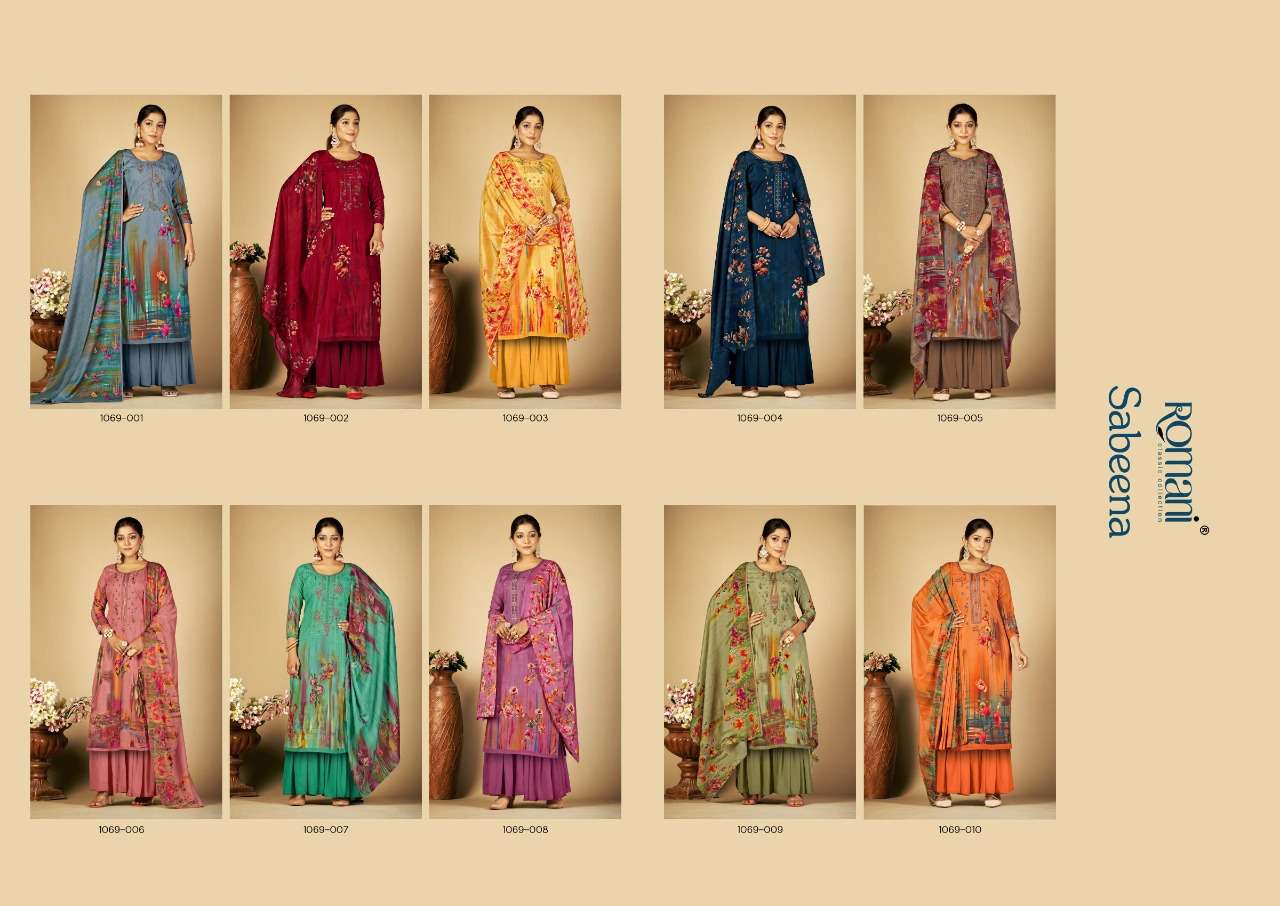 romani sabeena indian designer salwar kameez wholesale price surat 