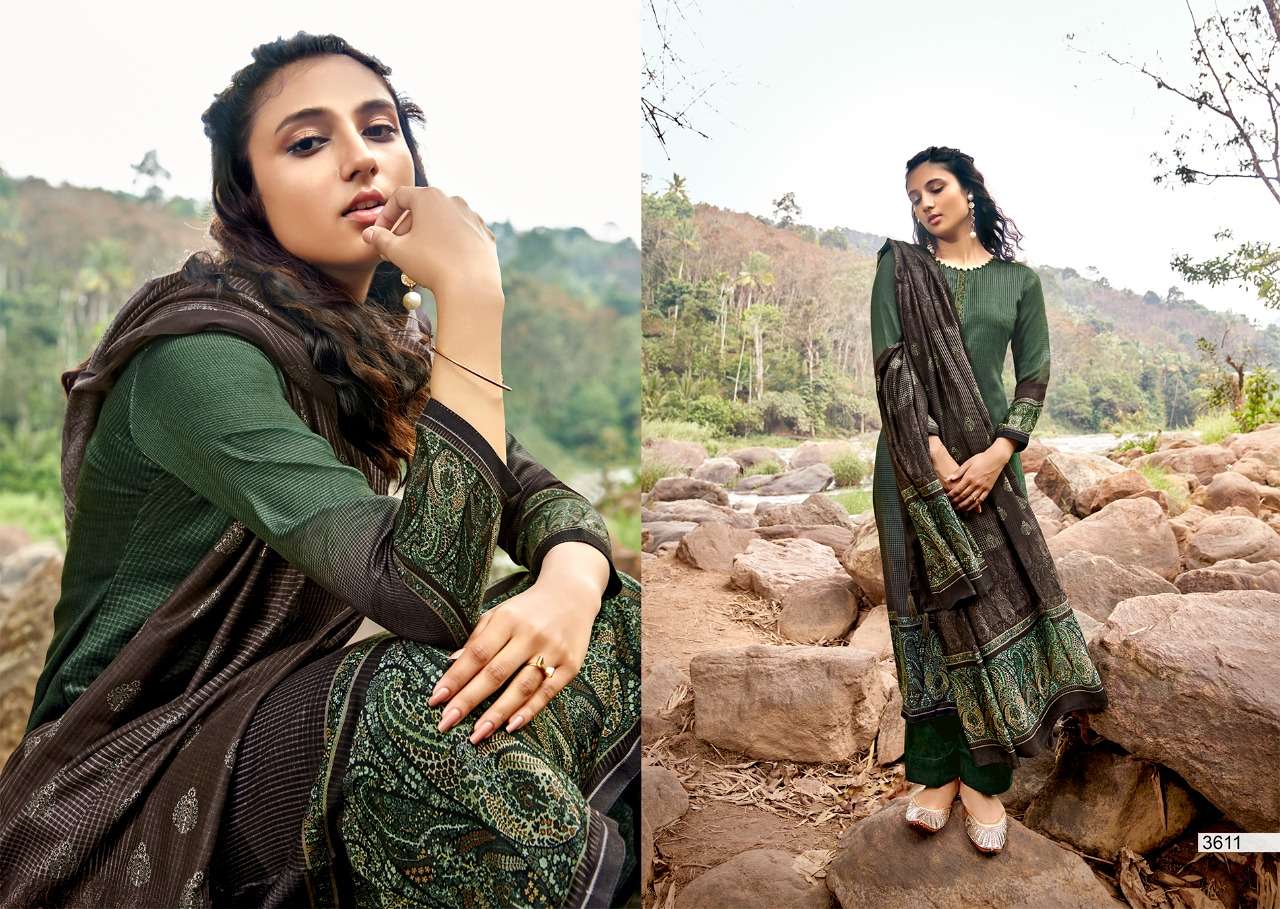 sadhana fashion yumna 3611-3618 series pashmina unstich salwar kameez wholesale price surat