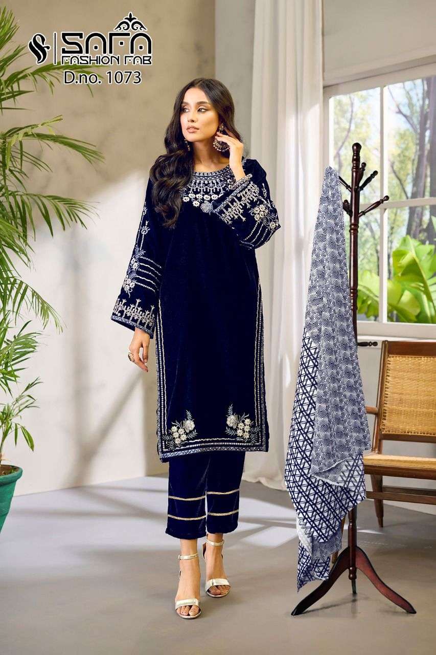 safa fashion 1073 top bottom with dupatta pakistani suits new design 