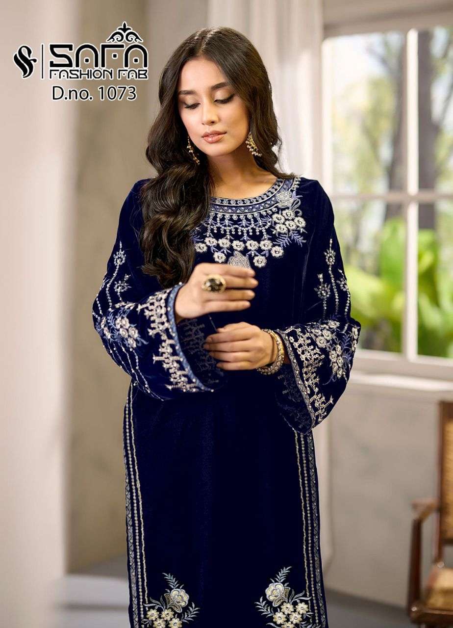 safa fashion 1073 top bottom with dupatta pakistani suits new design 