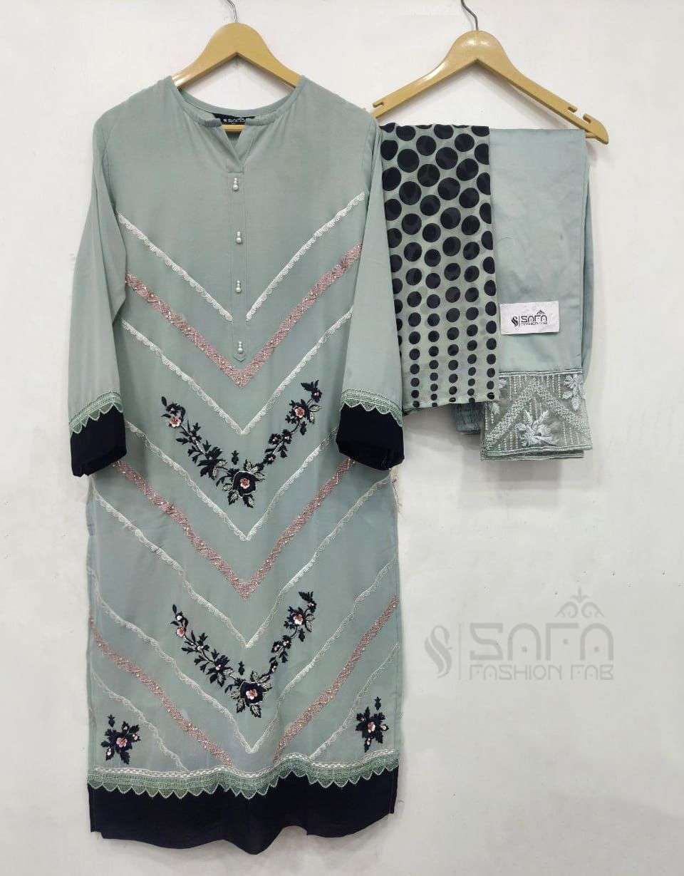 safa fashion fab 1064 heavy georgette designer tunic collection wholesale prce surat