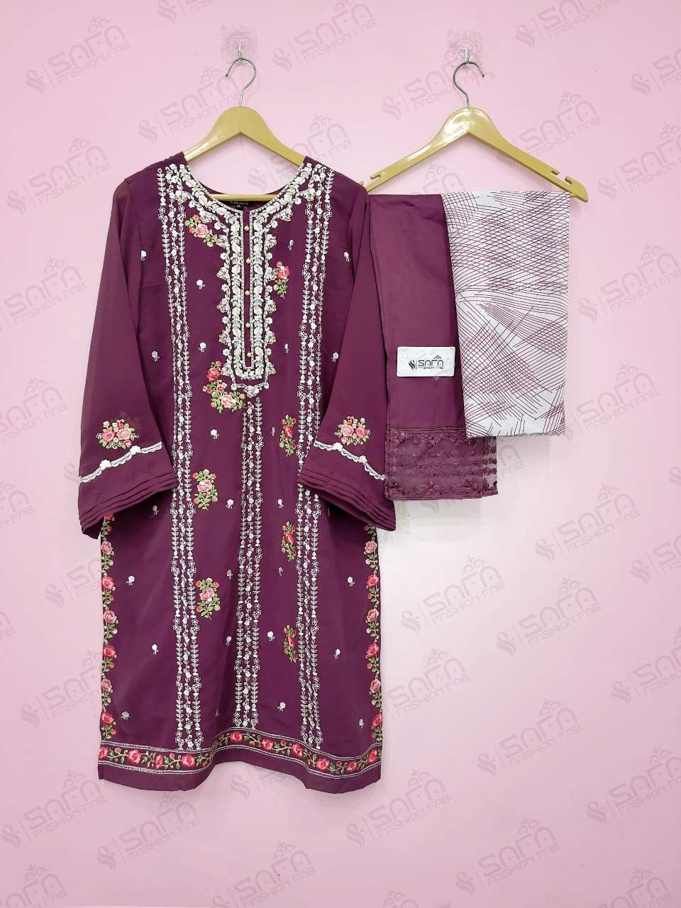 safa fashion fab 1080 georgette designer full stich salwar suits collection wholesaler surat 