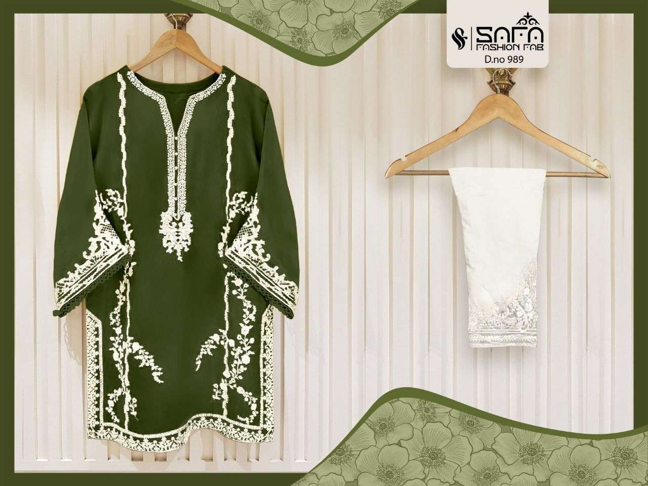 safa fashion fab 989 readymade designer pakistani salwar suits new design 