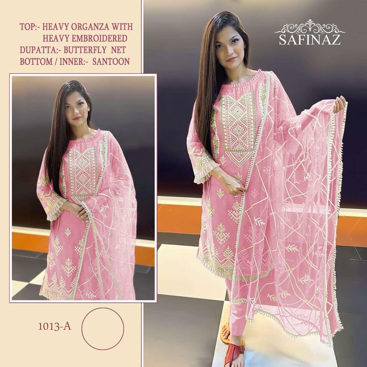 safinaz 1013 series fancy look designer pakistani salwar suits new collection