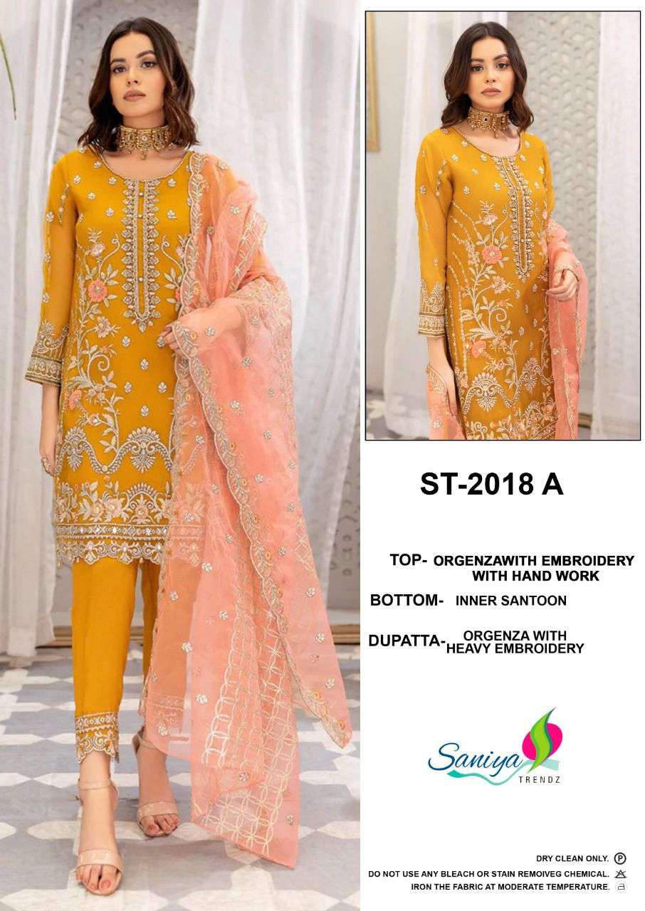 saniya trendz 2018 series exclusive designer pakistani salwar suits in india