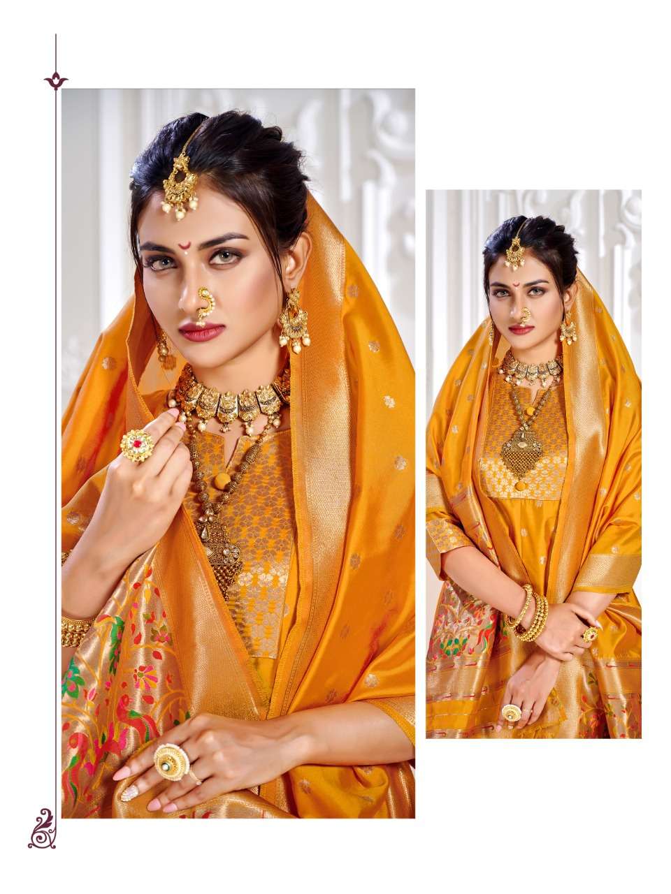 smit creation paithni gown 1001-1006 series fancy designer gown with dupatta new catalogue 