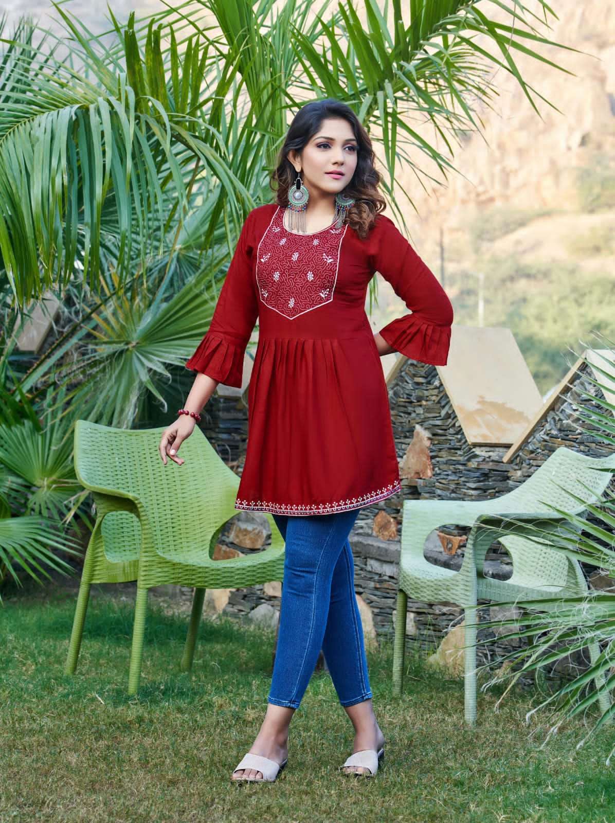 tips and tops bubbly vol-9 western kurti catalogue online at best prices in surat 