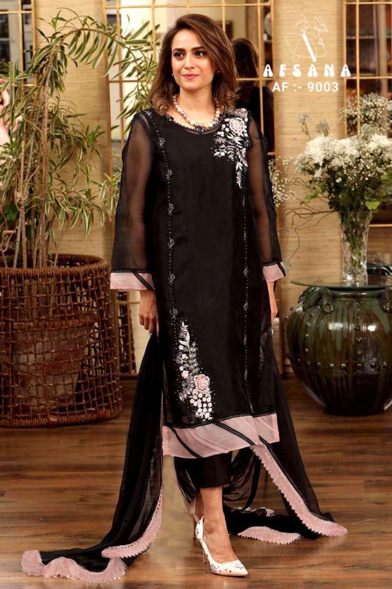 afsana 9003 series readymade designer pakisatni salwar suits manufacturer surat 