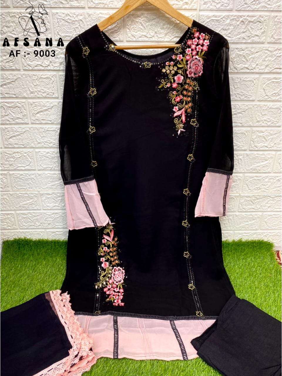 afsana 9003 series readymade designer pakisatni salwar suits manufacturer surat 