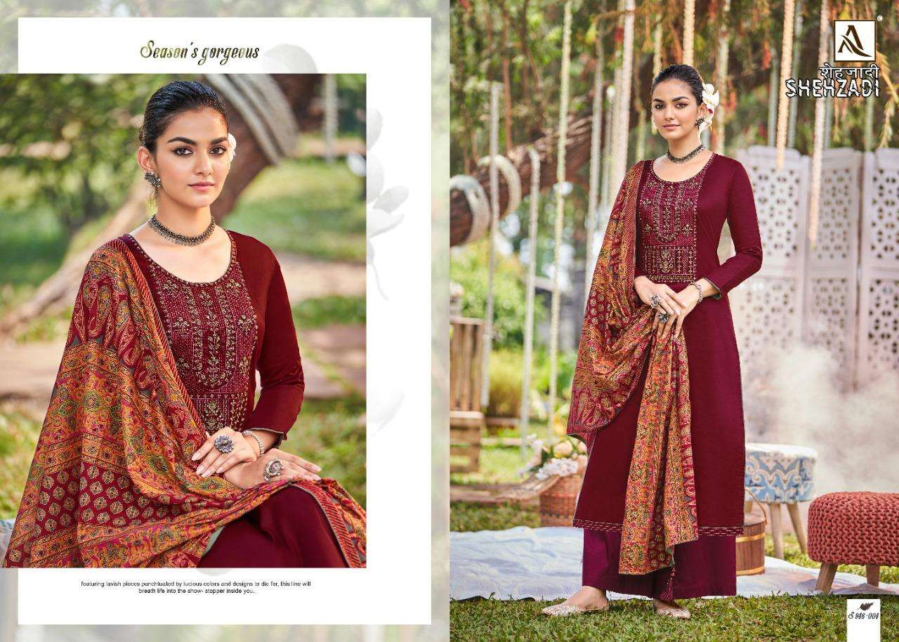 alok suit shehzadi indian designer salwar kameez online supplier surat 