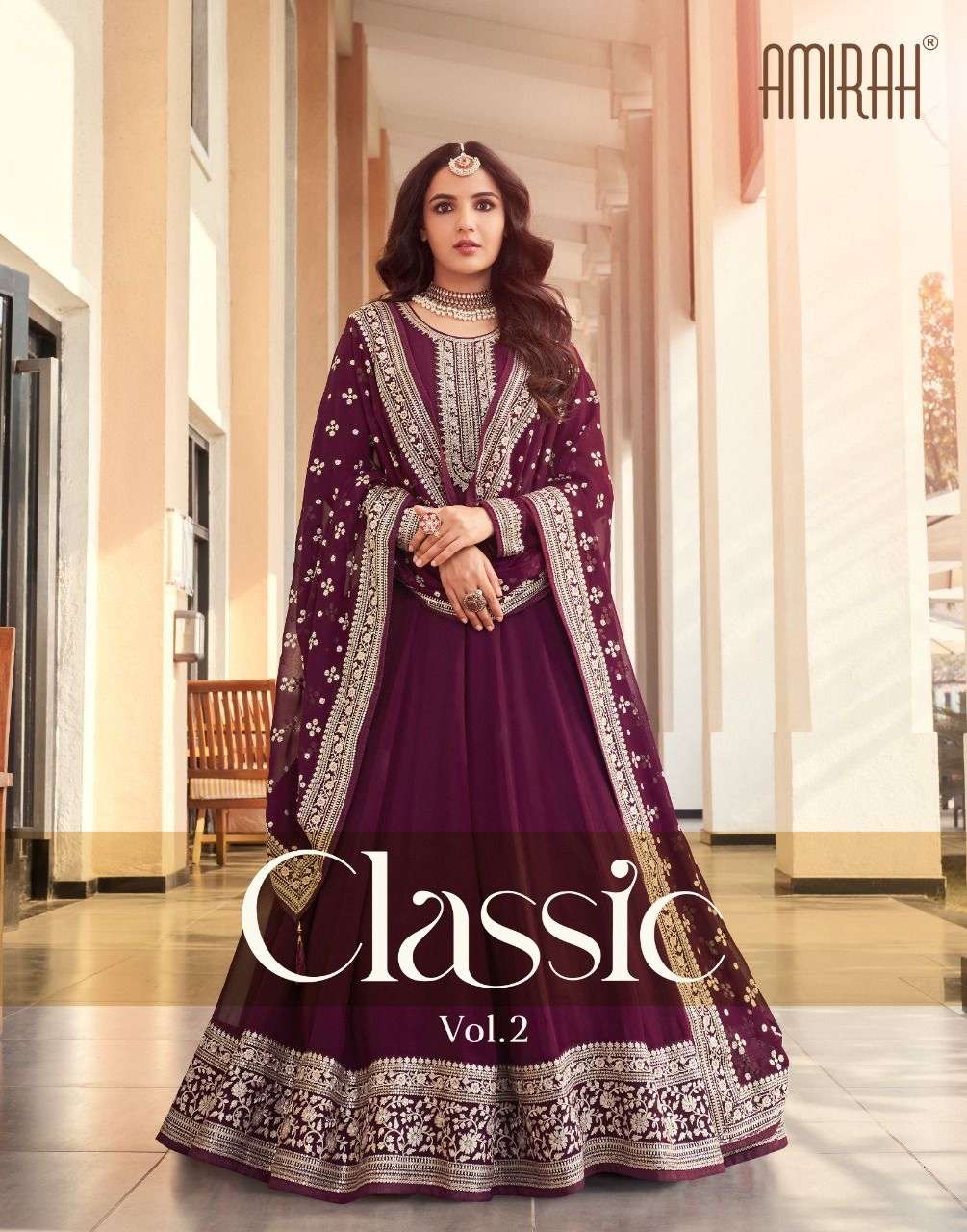 amirah classic vol-2 16061-16064 series party wear salwar suits online wholesaler surat 