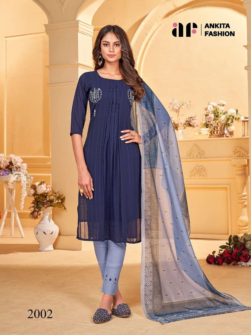 ankita fashion sargun 2001-2006 series simple designer kurti catalogue pratham exports 
