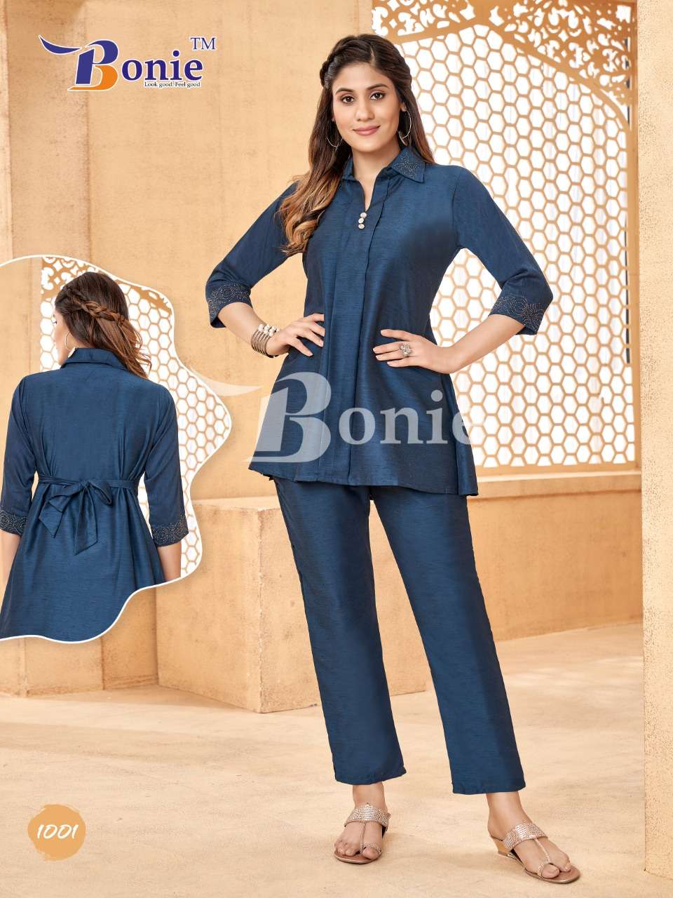 bonie rihana 1001-1006 series fancy designer kurtis catalogue manufacturer surat 
