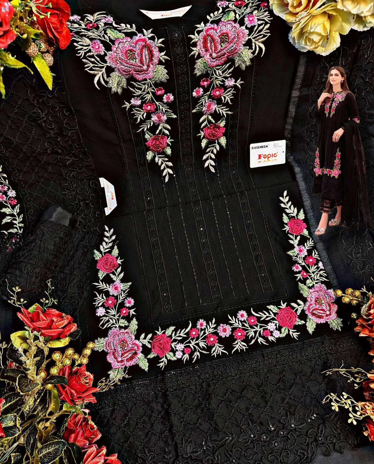 fepic 5406 series stylish look designer pakisatni salwar kameez online supplier surat
