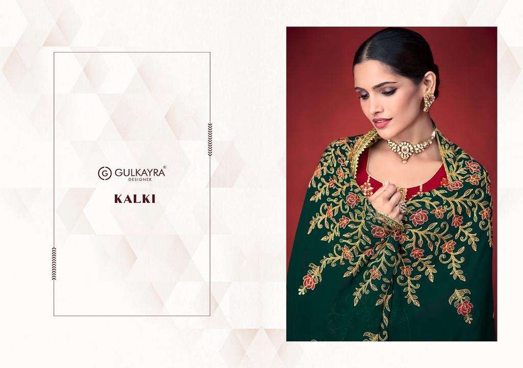 gulkayra designer kalki 7119-7123 series exclusive designer salwar kameez party wear collection 2023