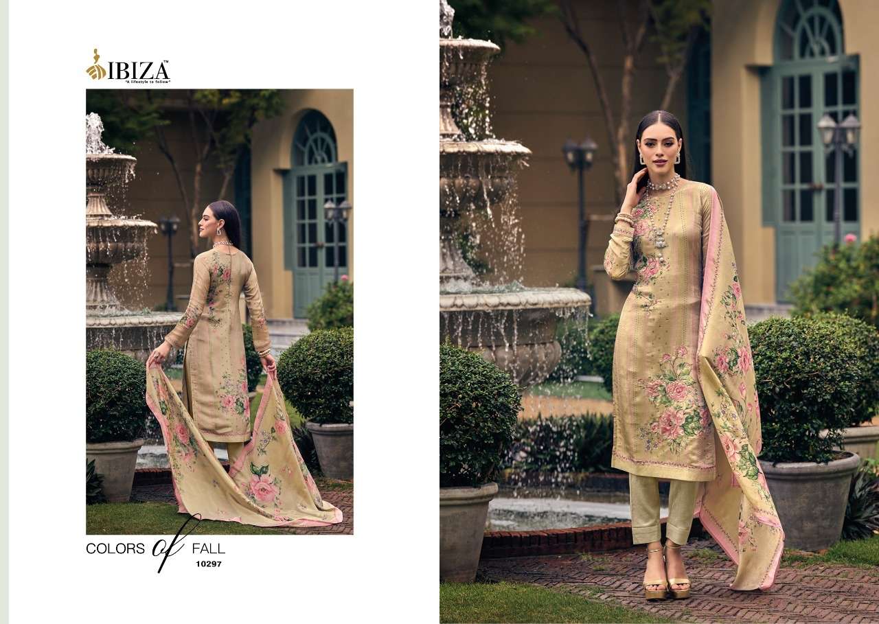 ibiza almora 10292-10297 series digital printed designer with handwork designer salwar kameez wholesaler surat 