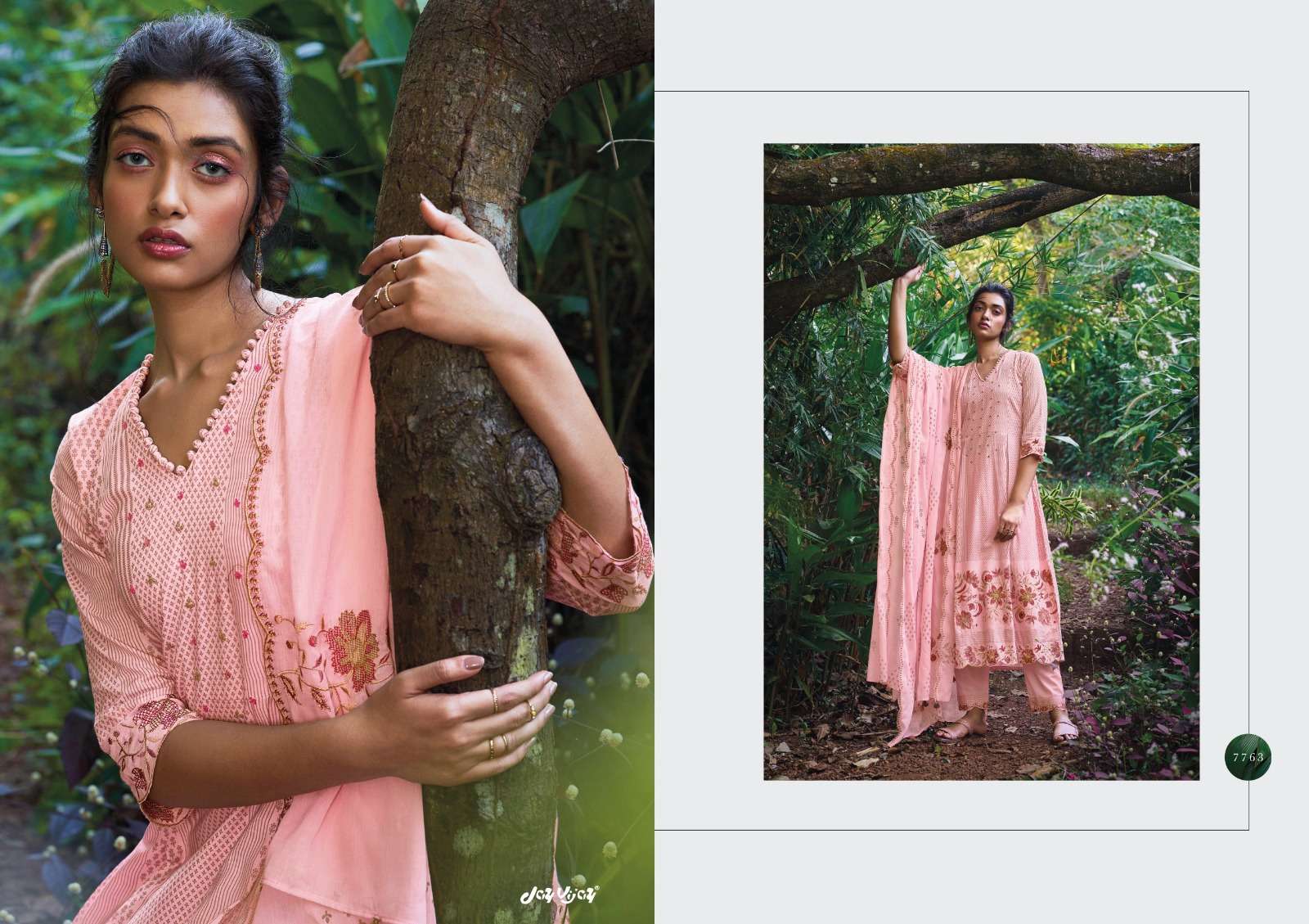 jayvijay florest 7761-7768 series indian designer salwar kameez online supplier surat 