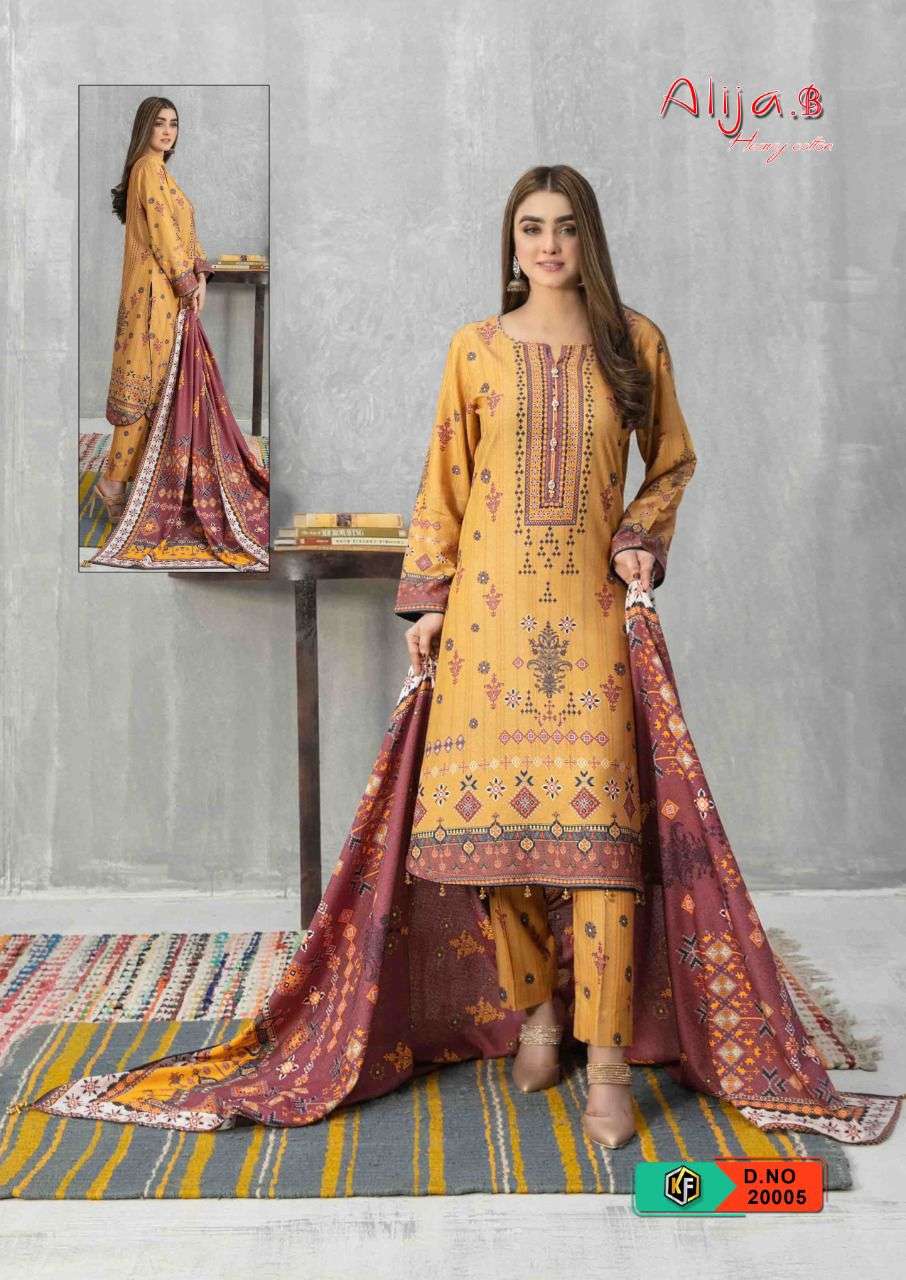 keval fab alija b vol-20 20001-20006 series unstitched designer pakistani salwar kameez wholesale price surat 
