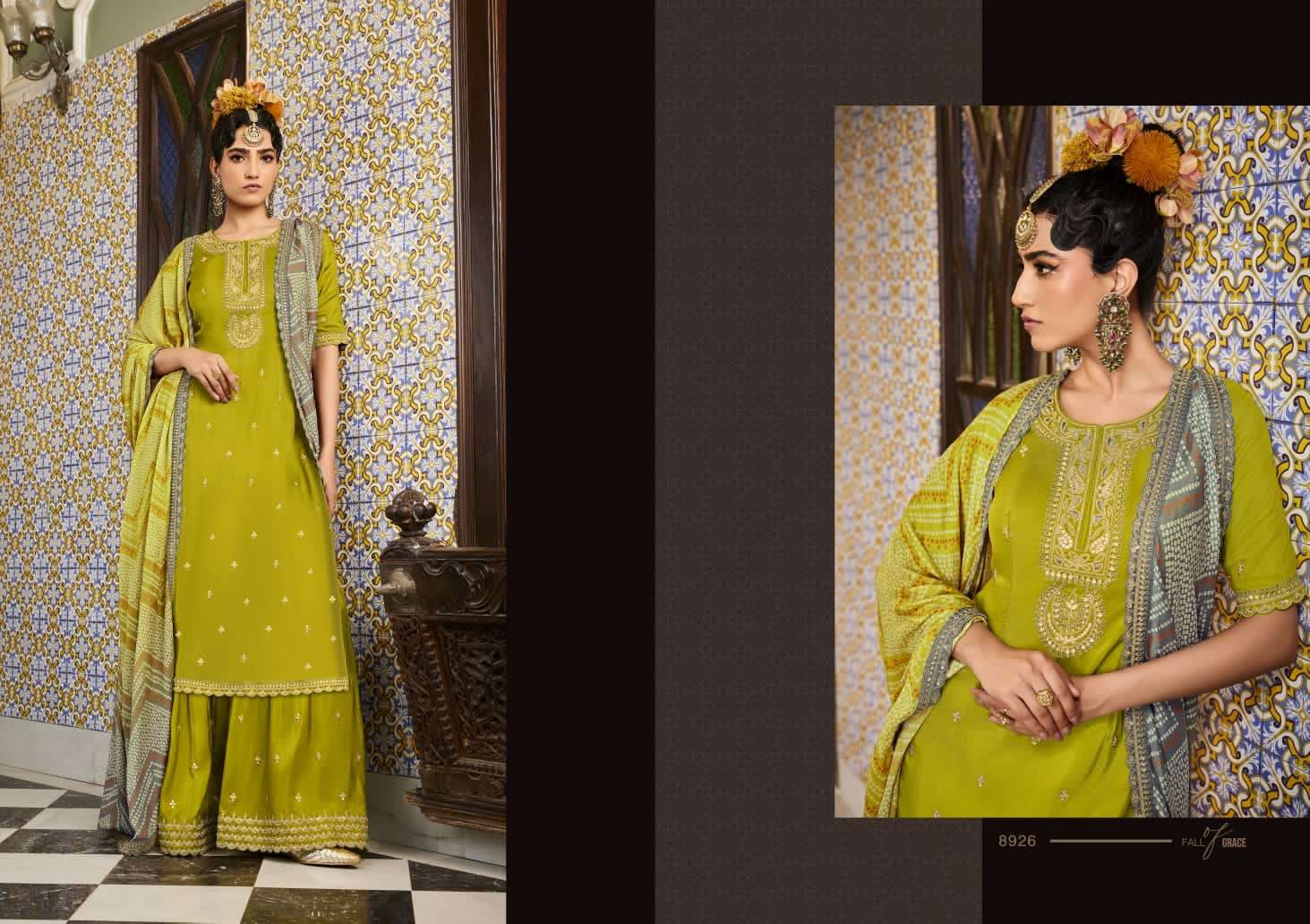 kimora nohreen 8921-8928 series fancy designer party wear salwar suits wholesale price surat 