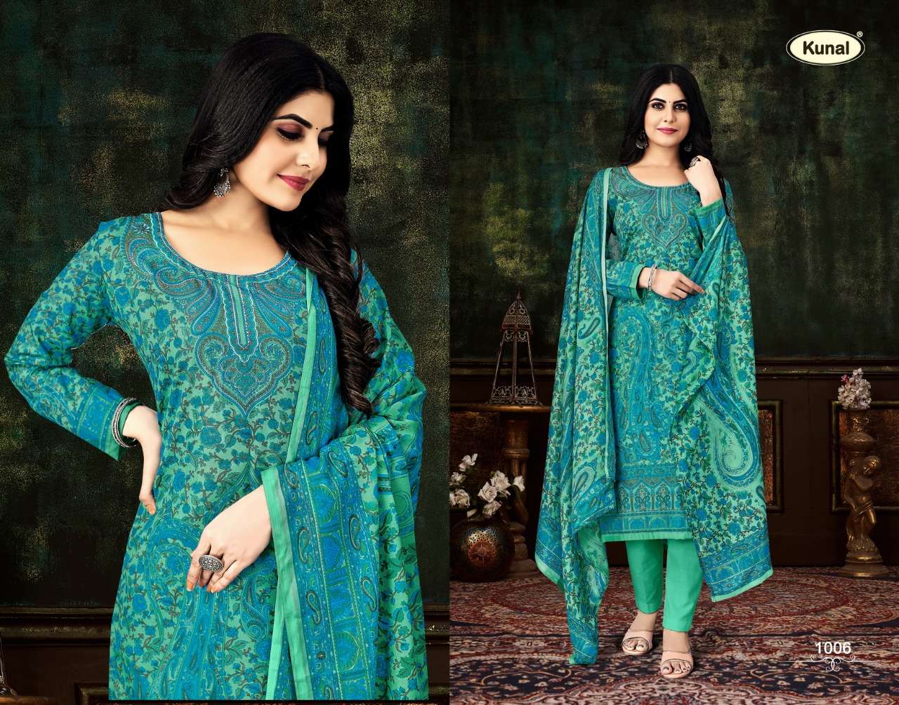 kunal fashion naveli 1001-1008 series unstitched designer salwar kameez wholesale price surat