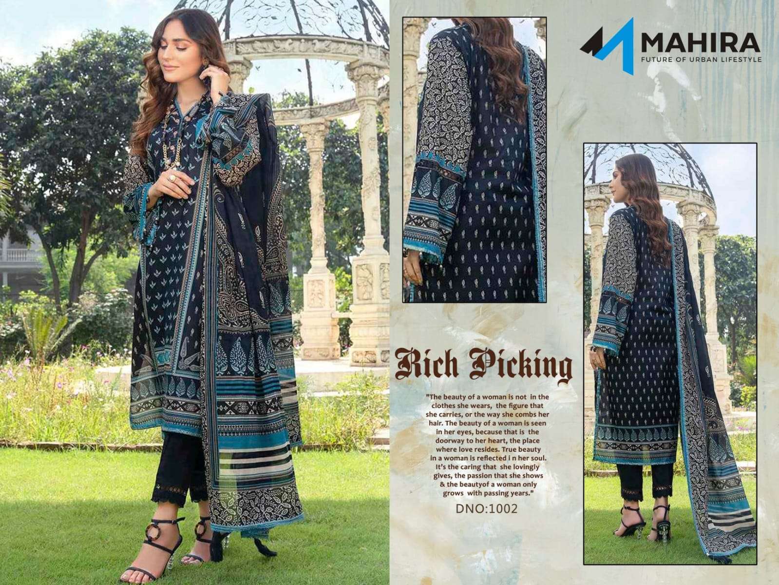 mahira mahira vol-1 1001-1012 series designer pakistani salwar kameez online supplier surat 