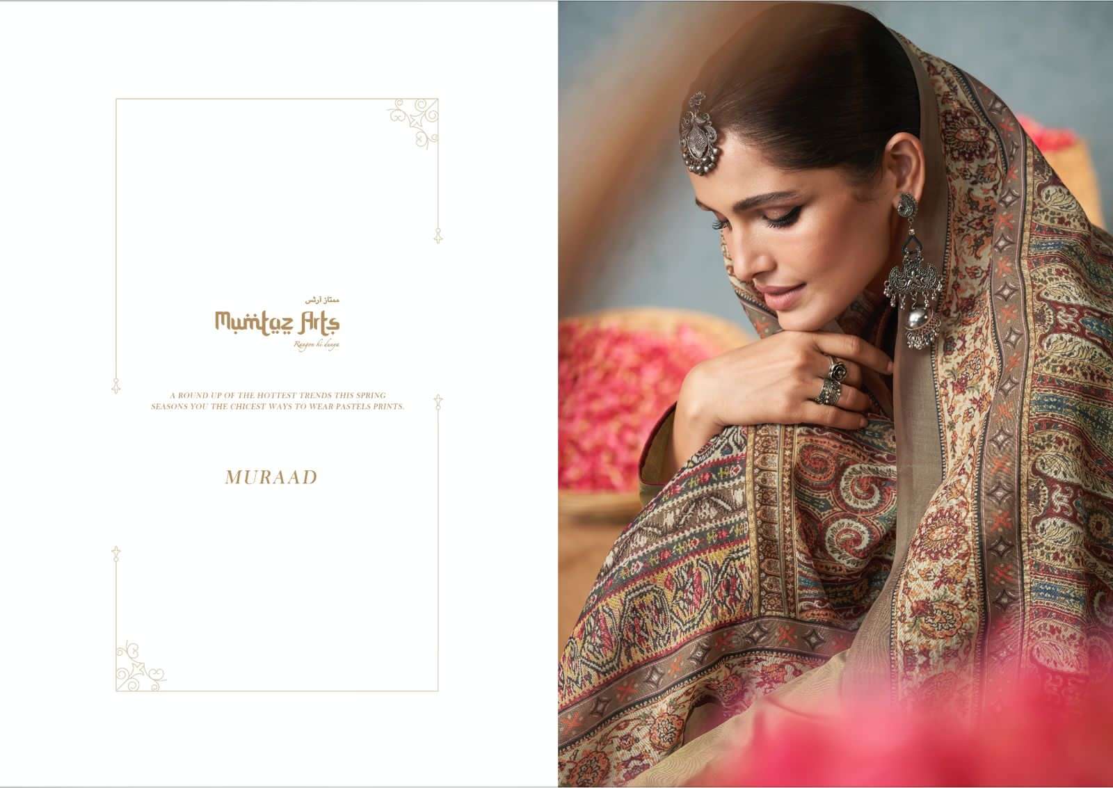 mumtaz arts muraad 4001-4007 series stylish designer salwar kameez wholesale price surat