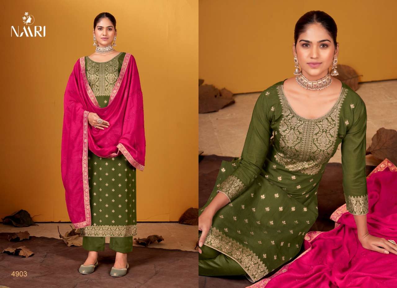 naari soha 4901-4904 series function special designer salwar suits online wholesaler surat 