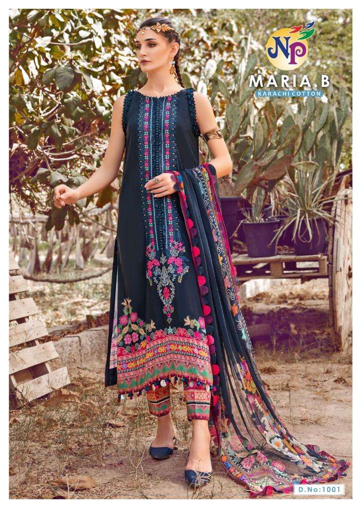nandgopal print maria b 1001-1008 series karachi style designer salwar kameez online price surat