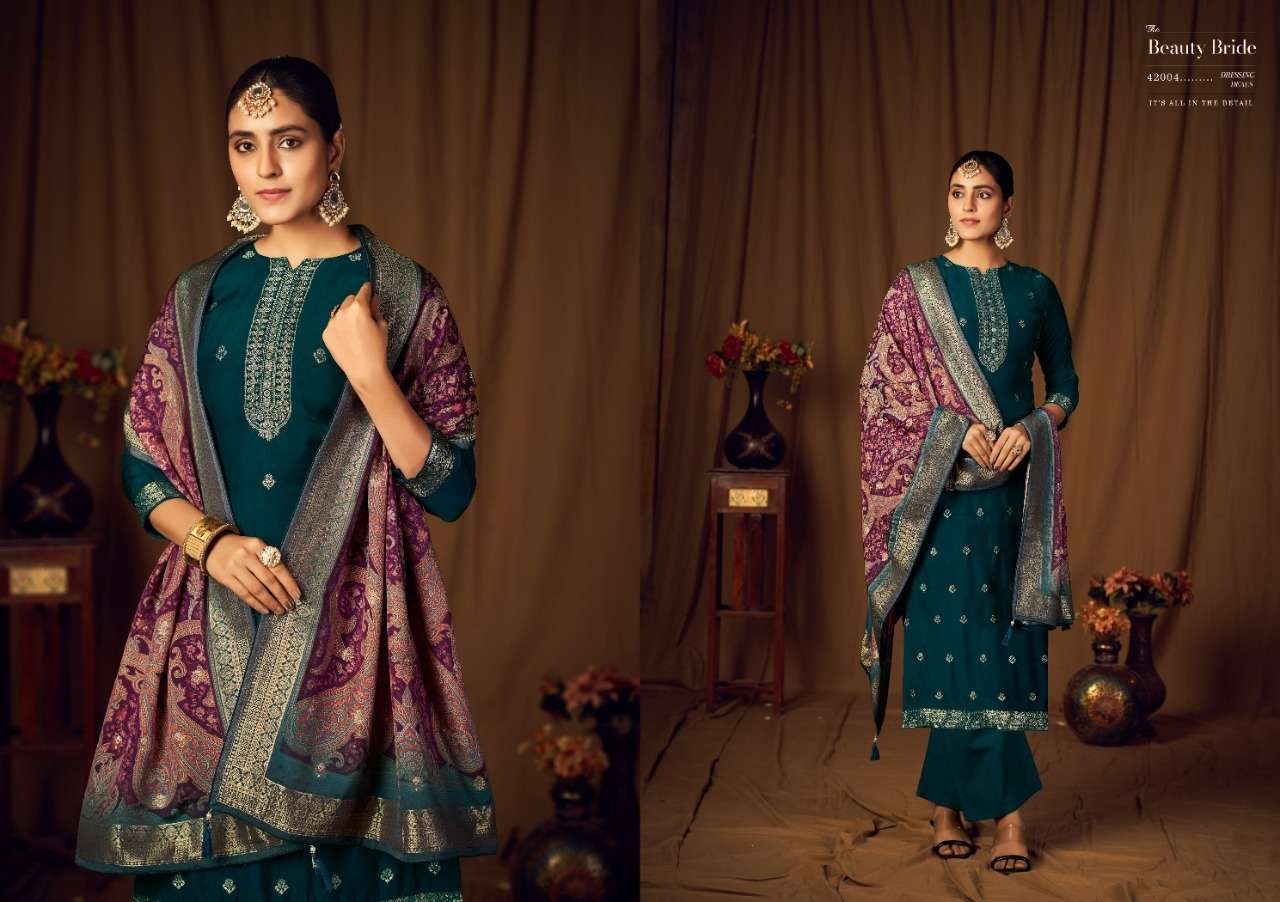 nishant fashion nazreen vol-10 exclusive designer traditional wear catalogue online wholesaler surat 