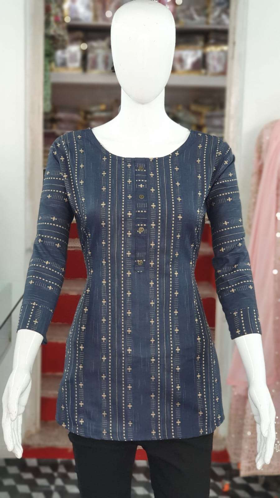 pratham fashion forever vol-1 heavy dobby cotton only kurtis catalogue online suppliers surat 