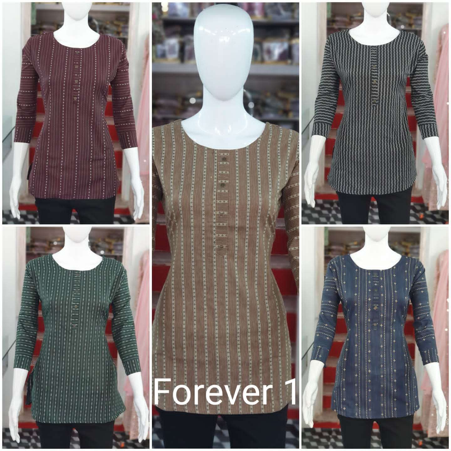 pratham fashion forever vol-1 heavy dobby cotton only kurtis catalogue online suppliers surat 