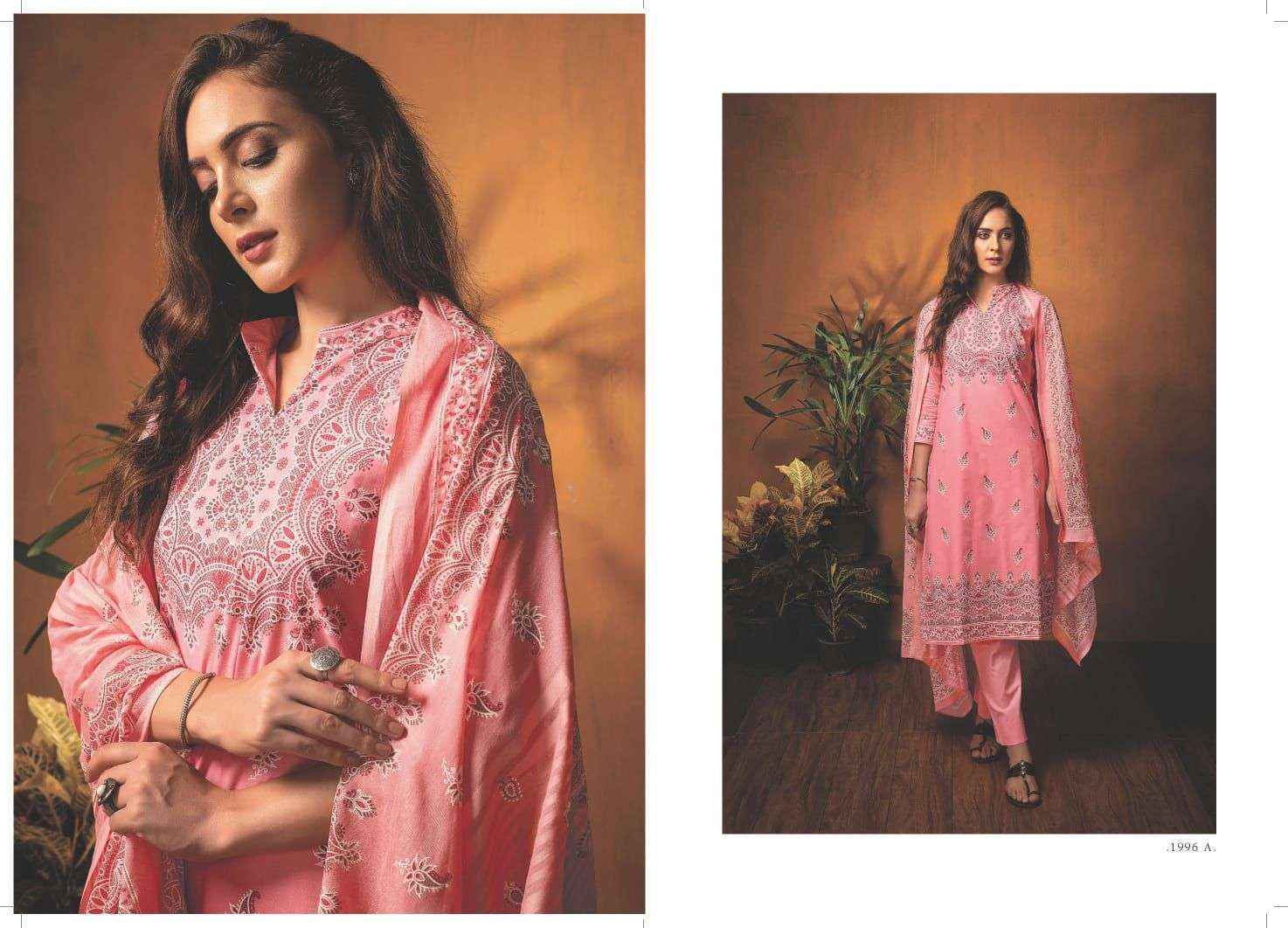 rivaa exports niyamat pure cotton fancy printed designer salwar kameez manufacturer surat 