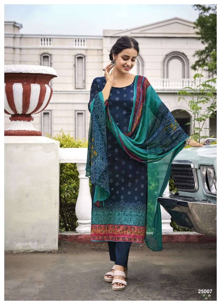 rupali fashion raksha bandhan 25001-25008 series unstich designer salwar kameez wholesaler surat